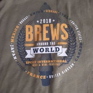 Epcot Food and Wine 2018 Shirt Brews
